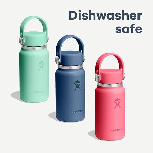 Hydro Flask Micro Bottle - Leak Proof Purse or Pocket Flask - Insulated Mini Water Bottle 6.7 Oz Surf thumbnail 8