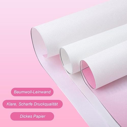 GZRXIOUS 4er Set Poster Aesthetic Aura Bilder, Rosa, A4 30×21cm Ölcanvas Aesthetic Bilder für Schlafzimmer, Jugendzimmer Deko Mädchen & Clean Girl Room Decor, Deko ohne Rahmen thumbnail 3