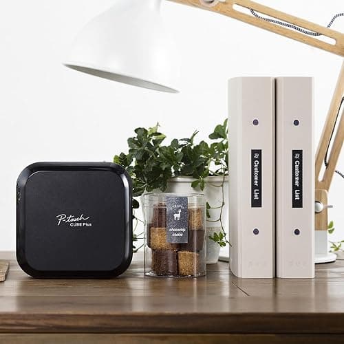 Brother P-touch CUBE Plus Bluetooth Label Maker (PT-P710BT), white thumbnail 3