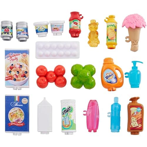 Barbie Doll, Blonde, and Grocery Store with Rolling Cart and Working Belt thumbnail 6