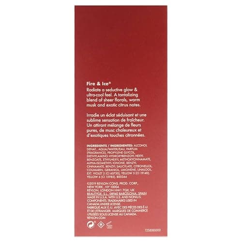 Revlon Women's Perfume, Fire & Ice, Eau de Toilette Spray, Floral and Citrus Scent Notes, 1.7 Fl Oz thumbnail 7