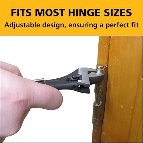 FastCap Knuckle Bender with Built-in Hinge Pin Remover - Adjustable Door Hinge Tool for Fast and Accurate Sagging Door Fixes thumbnail 4