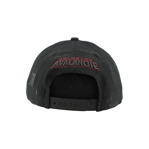 ZHATS NHL Unisex-Adult NHL Officially Licensed Adjustable Snapback Hat Dakota Element Black thumbnail 4