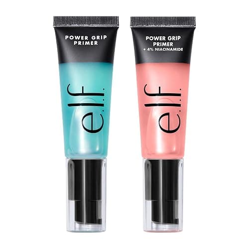 e.l.f. Power Grip Primer Duo, Includes Original and +4% Niacinamide, Hydrating Face Primers For Smoothing Skin & Gripping Makeup, Vegan & Cruelty-Free - Image 1