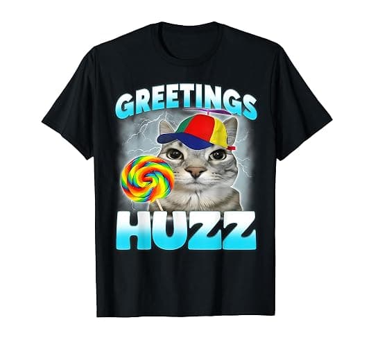 Cat Meme Funny T-Shirt - Image 1
