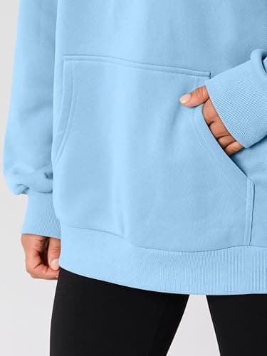AUTOMET Womens Oversized Hoodies Fleece Trendy Sweatshirts Fall Fashion 2025 Pullover Winter Clothing Outfits thumbnail 5