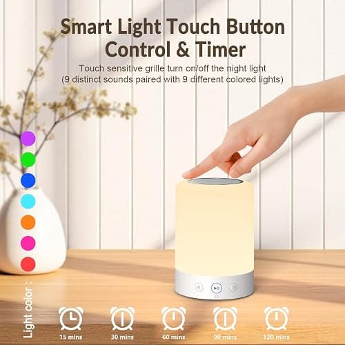 Quietbliss Automatic Tibetan Meditation Bowl- Portable Rechargeable with 9 Tones, NightLight & Voice Timer for Yoga, Sleep,Chakra & Stress Relief thumbnail 6