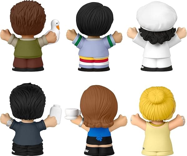 Little People Collector Friends TV Series Special Edition Set for Adults & Fans, 6 Figures in a Display Package - Multicolor thumbnail 5