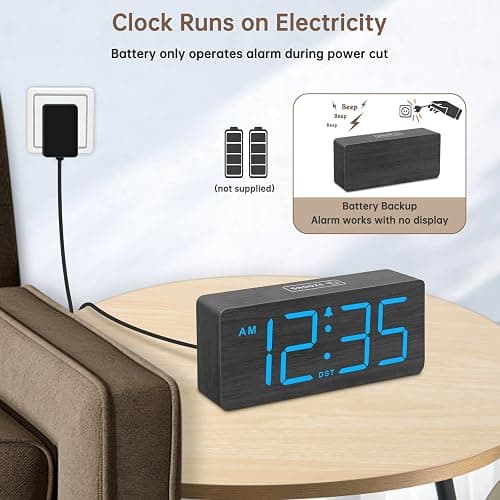 Bed side table clock thumbnail 3