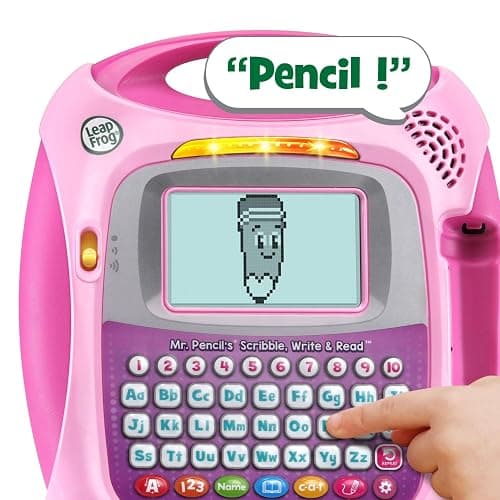 LeapFrog Mr Pencil's Scribble, Write and Read, Pink thumbnail 4