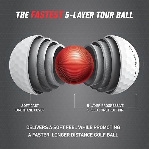 TaylorMade Golf TP5 Golf Balls thumbnail 3