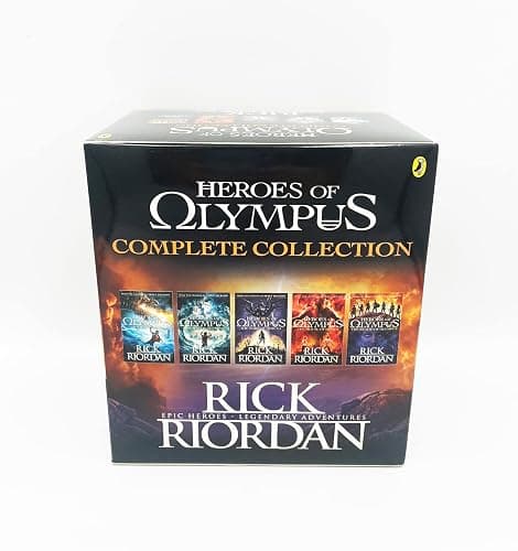 CHILDREN PBS Heroes Of Olympus Complete Collection (5 Book Slipcase) thumbnail 3