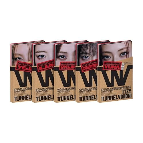 IT'ZY 11th Mini Album TUNNEL VISION Photobook Member Version P.O.B + Extra Special Photocard (YEJI) - Image 1