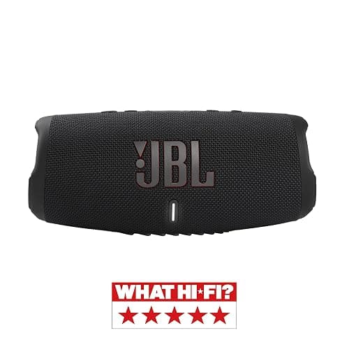 JBL Charge 5 Portable Bluetooth Speaker with Deep Bass, IP67 Waterproof and Dustproof, 20 Hours of Playtime, Built-In Powerbank, Black thumbnail 6