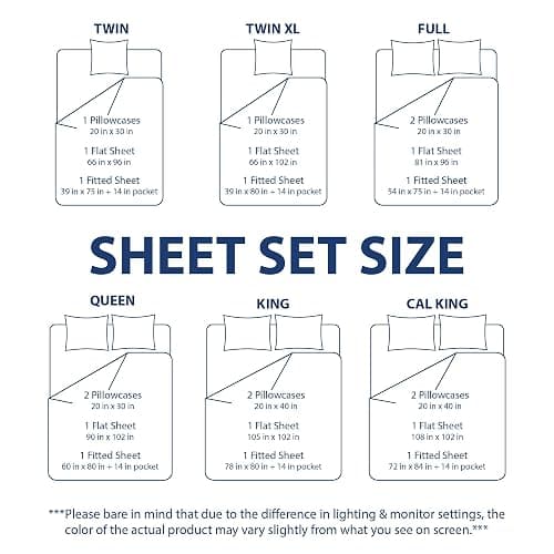Cathay Home Essentials Ultra Soft Hypoallergenic Wrinkle Resistant Double Brushed Microfiber Bedding Sheet Set, Blush, King thumbnail 5