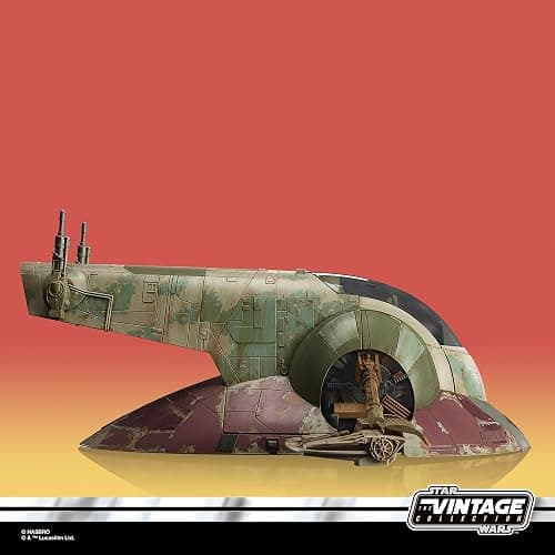 STAR WARS The Vintage Collection Boba Fett’s Starship Toy 3.75-Inch-Scale The Book of Boba Fett Vehicle, Toys for Kids Ages 4 and Up thumbnail 6