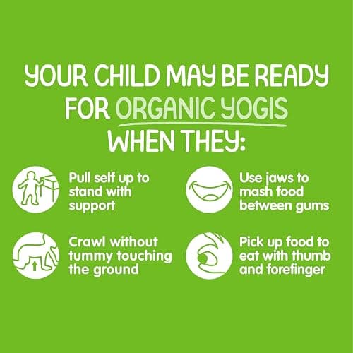 Happy Baby Organics Yogis Freeze-Dried Yogurt & Fruit Snacks, Variety Pack, 1 Ounce (Pack of 6) thumbnail 3