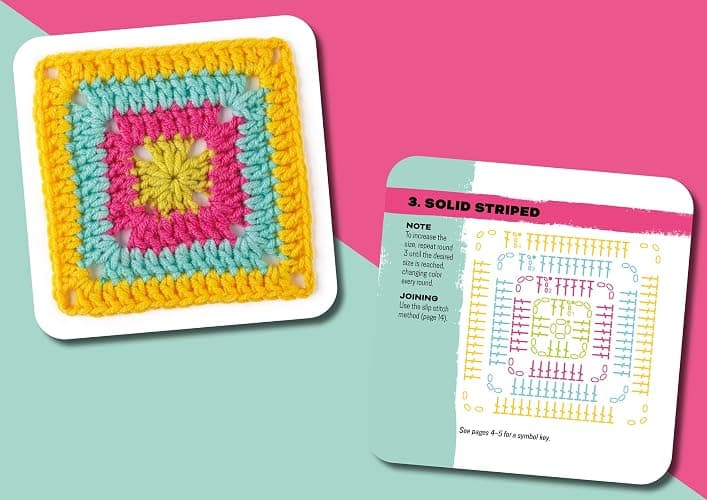 The Granny Square Card Deck: 50 mix and match designs thumbnail 11