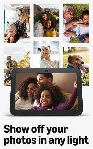 Amazon Echo Show 8, With Spatial Audio and Alexa+ Early Access, Smart Home Hub, ideal for open living spaces, Glacier White thumbnail 7