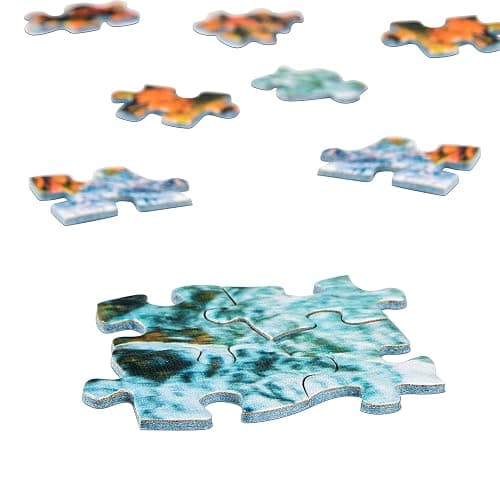 Rocorose 1000 Piece Jigsaw Puzzle Autumn of Italian Alps Naturpark Floor Puzzle for Kids Adult thumbnail 5