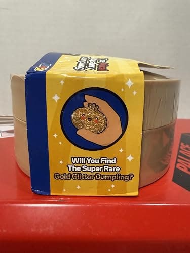 Crazy Fun Mystery Dumpling Squishy Toy 5 inch Diameter (Gold Glitter Mystery) thumbnail 3
