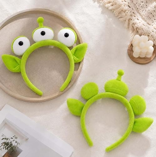 UV-BANS Alien Headband for Alien Costume Women Men & Adult, Halloween Headband Alien Ears Party Cosplay Costume Accessories thumbnail 7