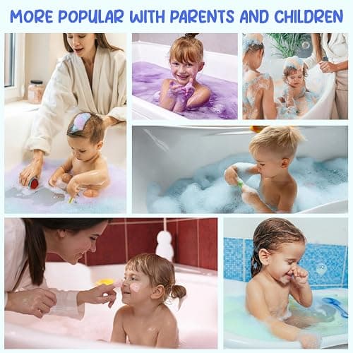 12pcs Bath Bombs for Kids – Bath Bombs with Toys Inside, Fun, Educational, and Child-Safe Natural Bath Bombs with Toys, Great Gift for Kids’ Birthdays & Christmas thumbnail 8