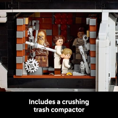 LEGO Star Wars Death Star Building Set for Adults, Ages 18+ - Collectible & Room Decor for Office, Bedroom, or Book Shelf - Fun Activity for Men, Women, & Movie Fans - Gift Idea for Birthdays - 75419 thumbnail 6