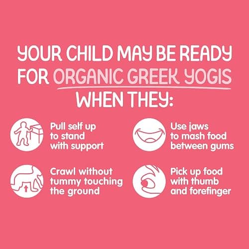 Happy Baby Organics Greek Yogis Freeze-Dried Greek Yogurt and Fruit Snacks, Strawberry Banana, 1 Ounce (Pack of 1) packaging may vary thumbnail 5
