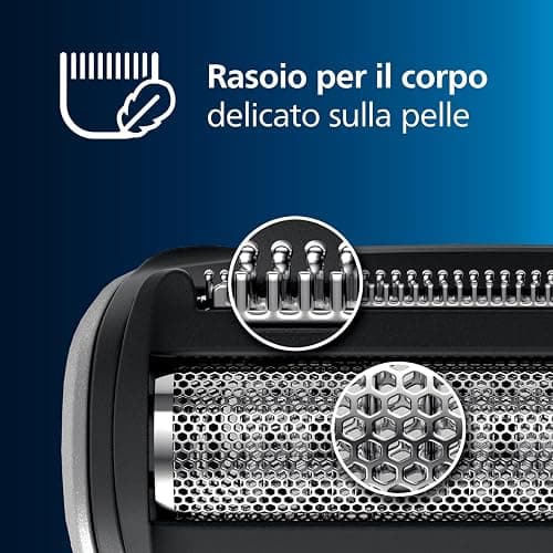 Philips Bodygroom Series 3000 Rifinitore impermeabile per inguine e corpo, rasatura precisa e confortevole, routine di cura del corpo completa, 60 minuti di autonomia, modello BG3027/03 thumbnail 3