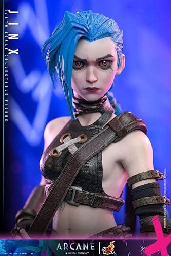 Hot Toys TMS137 LOL: Arcane Jinx 1/6 Scale Collectible Figure thumbnail 5