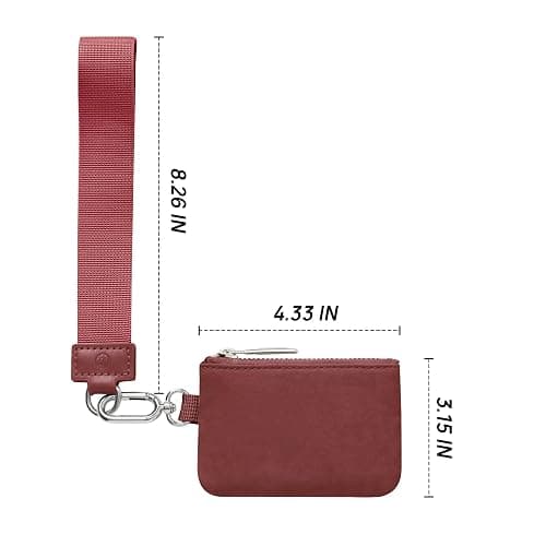 Mum's Memory Mini Zip Around Wristlet Wallet for Women Dual Pouch Wristlet Portable Wallet Coin Purse Mini Women Coin Pocket thumbnail 2