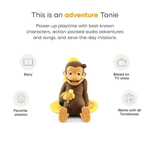 Tonies Curious George Audio Toy Figurine thumbnail 4