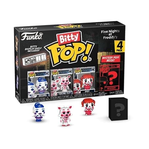 Funko Bitty POP! Five Nights at Freddy's (FNAF)- Ballora and A Surprise Mystery Mini Figure - 0.9 Inch (2.2 Cm) Collectable - Gift Idea - Cake Topper - Image 1