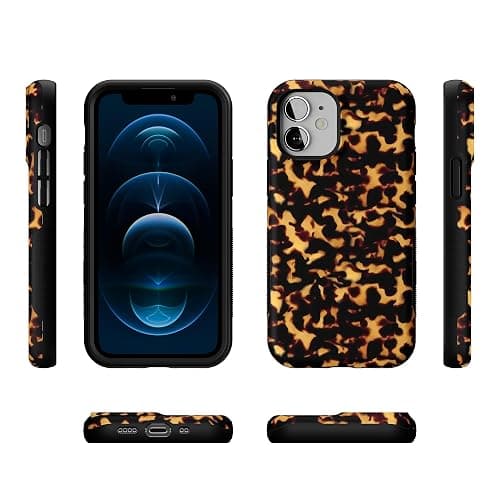 Casely iPhone 12 Mini Case | Shell Shocked | Tortoise Print | Compatible with MagSafe | Bold Protective Design thumbnail 9