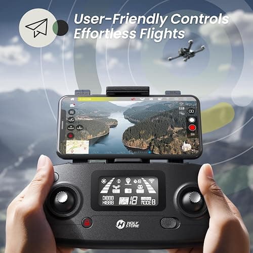 Holy Stone HS720E Drones with Camera for Adults 4K,Integrated Remote ID, 2 Batteries 46 Min Flight Time, 5GHz FPV Transmission, 130° FOV EIS Camera,Drone with 4K/30FPS Video,Brushless Motor, Auto Return, Follow Me, GPS Drone for Beginner thumbnail 5