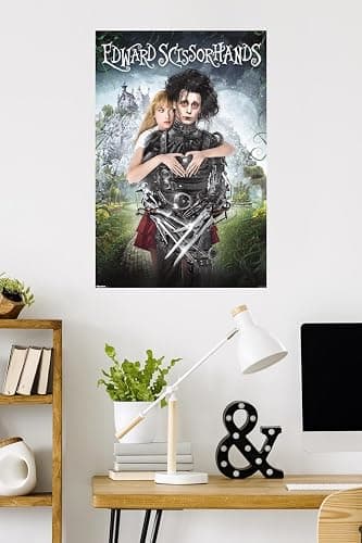 Edward Scissorhands - Heart One Sheet Wall Poster, 34L" x 22.4W", Unframed Version thumbnail 2