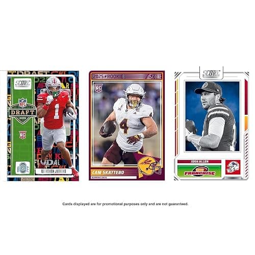 2025–26 Panini Score NFL Football Mega Box – Official Trading Cards – Mega Box Exclusive Parallels, Rookie Cards & Inserts – Sealed Retail Box thumbnail 5
