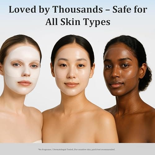 MUQIAN Rosemine Deep Collagen Anti-Wrinkle Lifting Overnight Mask Facial sheet masks with low molecular weight collagen for lifting, firming, and moisturizing 5 Packs thumbnail 7