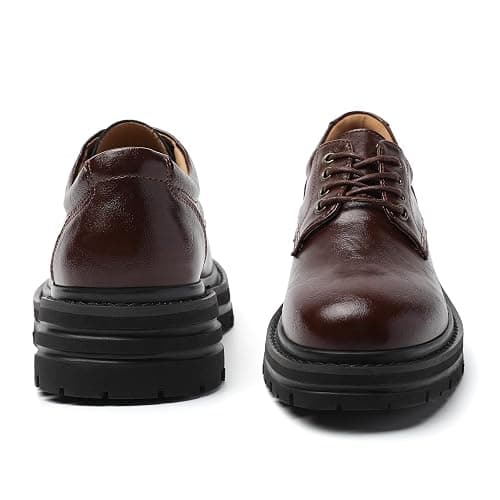 TKKAE Oxford Shoes for Women Women's Oxford Shoes Platform Oxfords for Women Women's Classic Lace Up Loafers Comfortable Dress Business Casual Work Office Oxfords Shoe for Ladies thumbnail 5