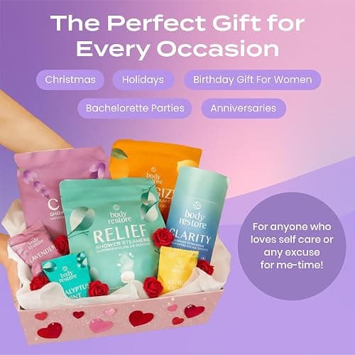 Body Restore Bath Bombs Aromatherapy 15 Pack - Birthday Gifts for Women, Men, Travel Essentials, Stress Relief, Relaxation, Self Care - Lavender thumbnail 2