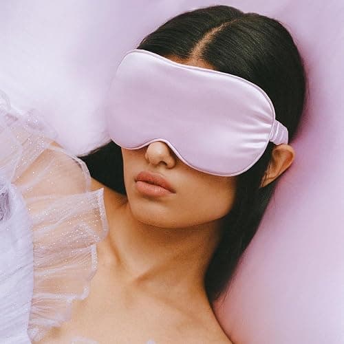 slip Pure Silk Contour Sleep Mask: Protect Your Delicate Lashes with Our Innovative, Lash-Friendly Design. Slipsilk Comfort, 1 Contour Mask, Wildflower thumbnail 3