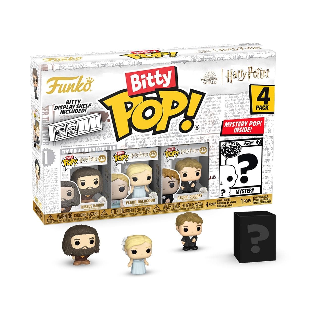 FUNKO Bitty POP!: Harry Potter and the Goblet of Fire - Hagrid 4-Pack - Image 1