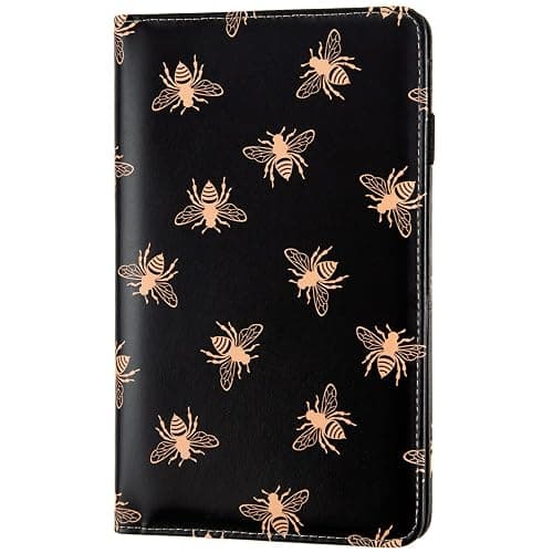 Black Server Books for Waitress Book Waiter Book Server Booklet Restaurant Waitstaff Organizer Serving Book Guest Check Book Holder Money Pocket Fits Server Apron（Bee) thumbnail 6