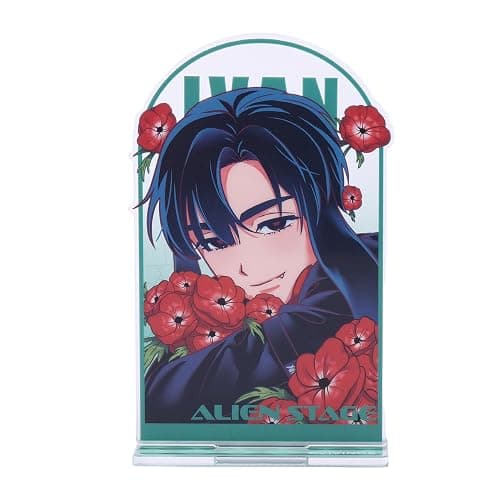YJacuing Alien Stage Rabbit Series Acrylic Stand – 4.3" x 2" (Ivan) | Official, Anime Merch, ALNST, Tabletop Artwork, Desk and Shelf Decor - Image 1