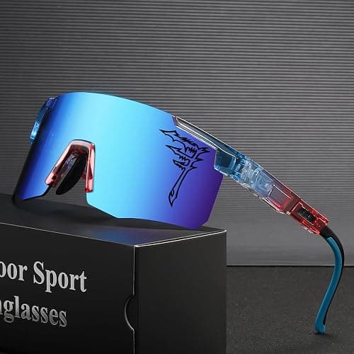 ACEXPNM Kids Sunglasses Youth Baseball Sunglasses UV400 Sports Sun Glasses For Boys Girls Children TR90 Teengers Shades thumbnail 3