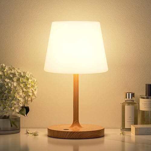 Kakanuo Cordless Shower Lamp Waterproof, Cordless Lamp with 4000mAh Battery, Rechargeable Table Lamp, Touch Dimmable Desk Light for Outdoor, Kitchen, Bathroom, Camping, Patio, IP54 thumbnail 8