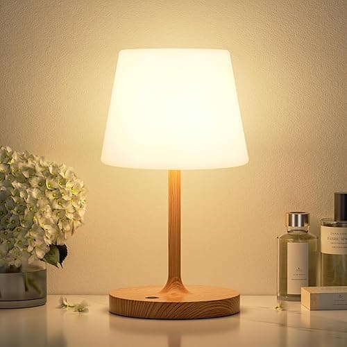 Kakanuo Cordless Shower Lamp Waterproof, Cordless Lamp with 4000mAh Battery, Rechargeable Table Lamp, Touch Dimmable Desk Light for Outdoor, Kitchen, Bathroom, Camping, Patio, IP54 thumbnail 9