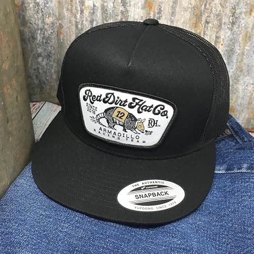 Red Dirt Hat Company Armadillo Racing Adjustable Snapback Hat thumbnail 2