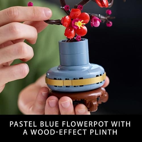 LEGO Botanicals Plum Blossom Building Sets for Adults - Artificial Flower for Dinner Table Centerpiece, Living Room Home Decor, Ages 18+ - DIY Craft Kits - Gift for Birthdays - 10369 thumbnail 5